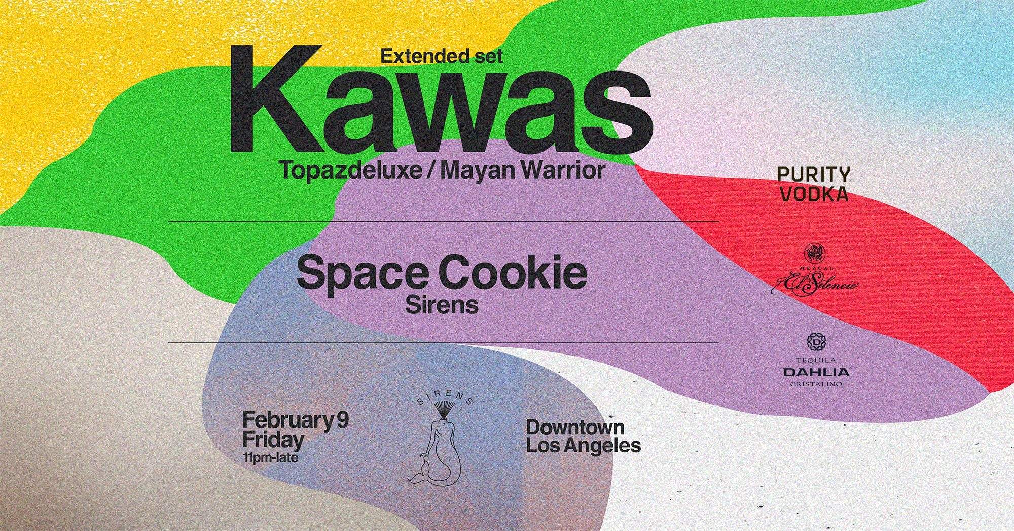 Sirens: Kawas (Extended Set), Space Cookie - フライヤー表
