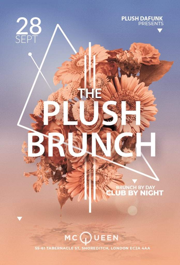 The Plush Brunch - Brunch By Day Club By Night - Página frontal