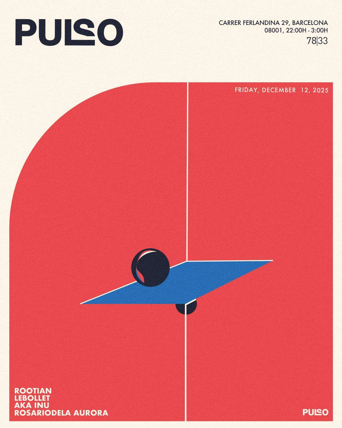Pulso at 7833 Soundlab, Barcelona