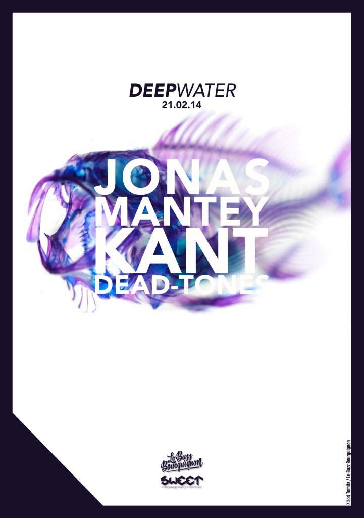 Deepwater W/ Jonas Mantey / Kant - フライヤー表