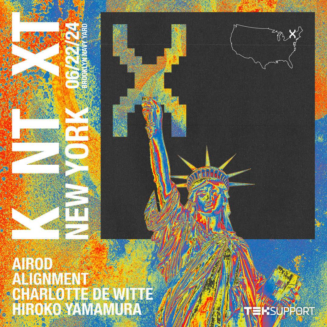 Teksupport: K NT XT x Charlotte de Witte - Página trasera