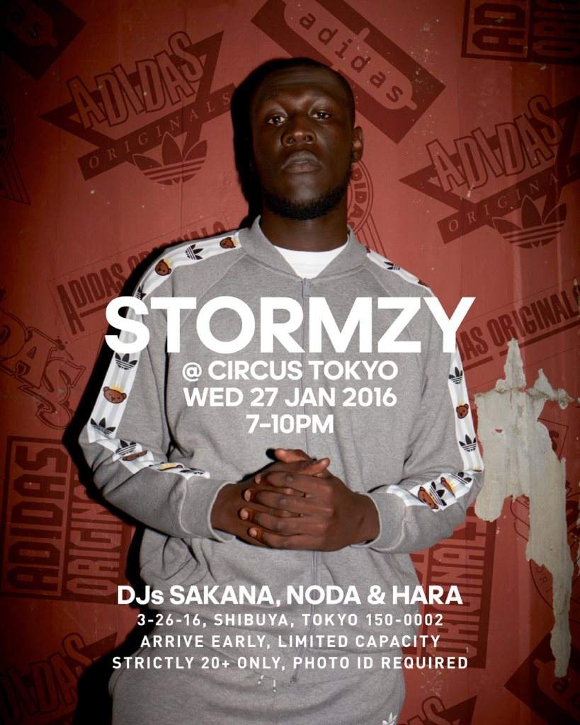 adidas Originals presents STORMZY - フライヤー表