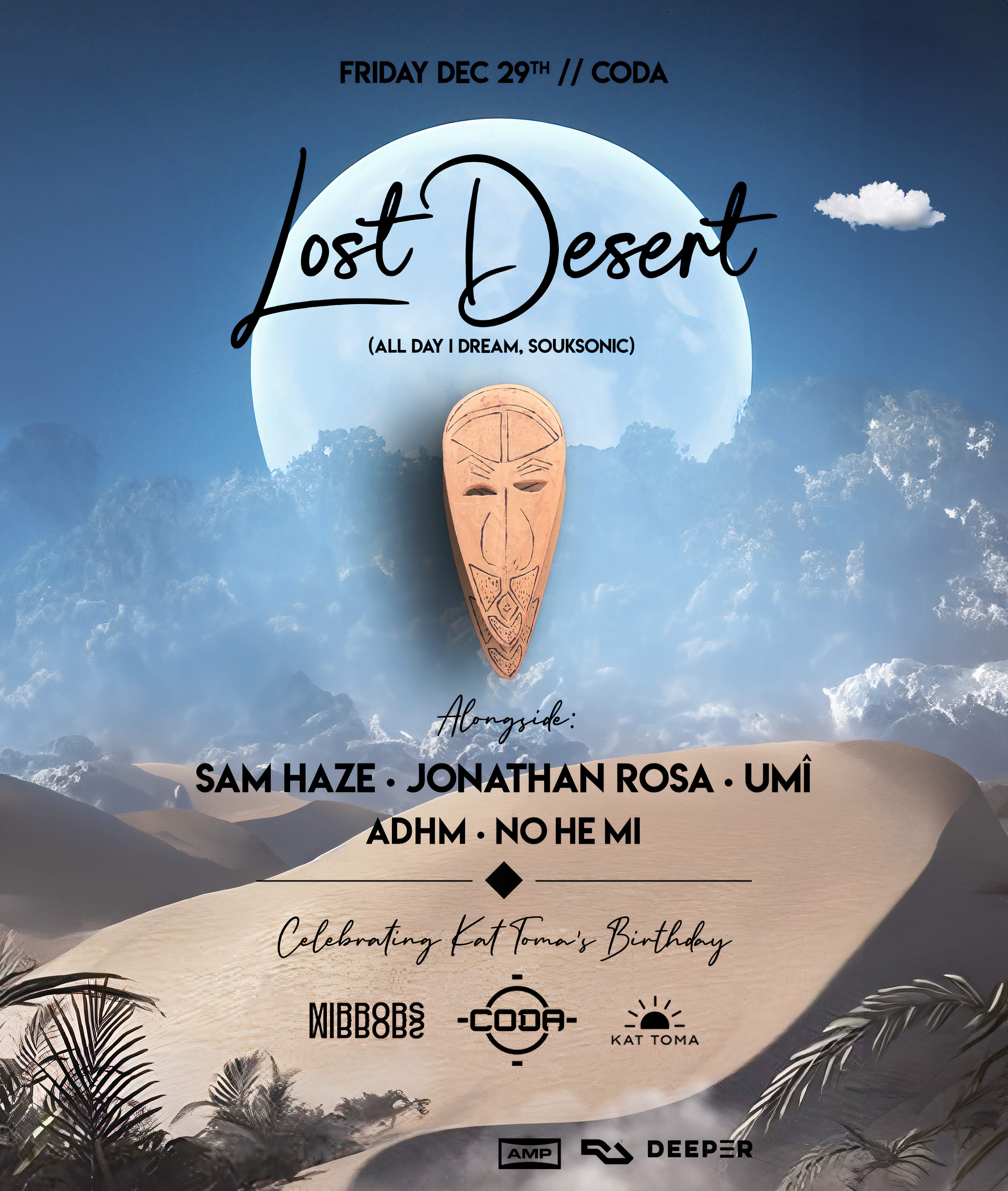 Lost Desert - Página trasera