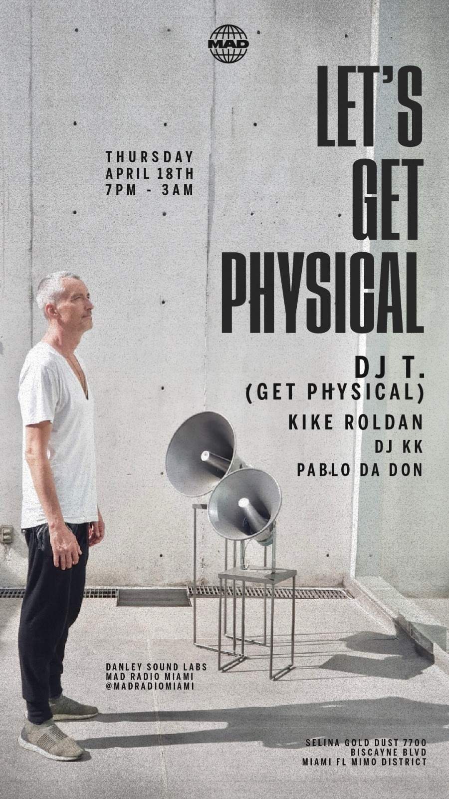 INTIMATE SESSION WITH DJ T. (Get Physical, Diynamic) + Kike Roldan + more - Página frontal