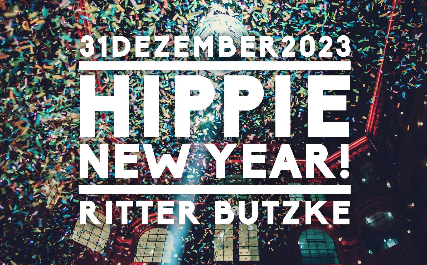 Hippie New Year - フライヤー表