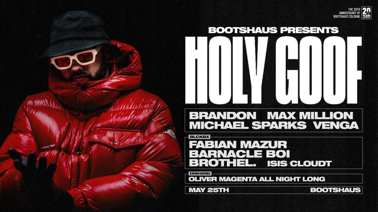 Holy Goof / FABIAN MAZUR AND MORE PRES. BY Bootshaus - Página frontal