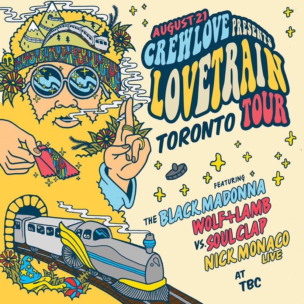 [CANCELLED] Crew Love presents Lovetrain Toronto Tour - フライヤー表