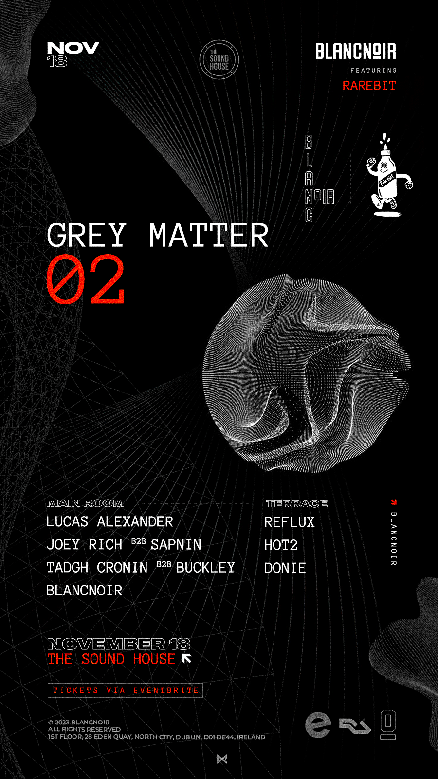Grey Matter 02  - フライヤー裏