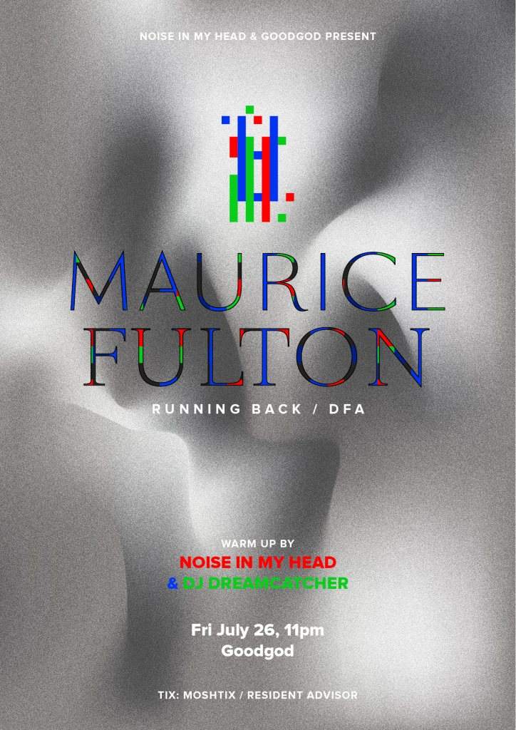 Maurice Fulton - フライヤー表
