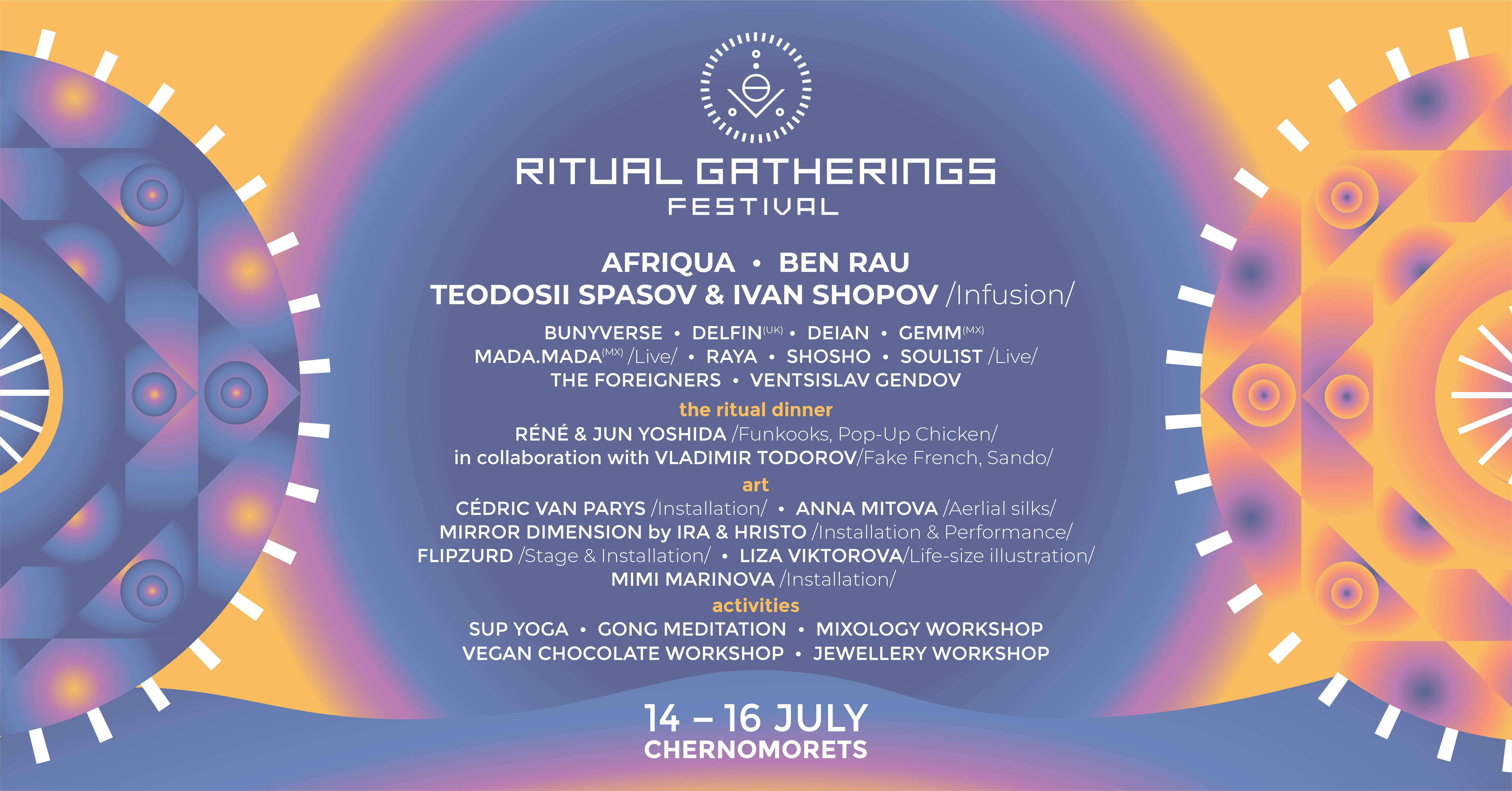 Ritual Gatherings Festival 2023 - Página frontal