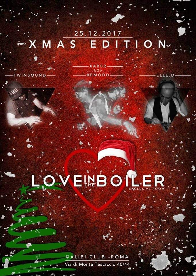 Loveintheboiler Xmas Edition - フライヤー表