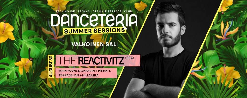 Danceteria Summer Sessions: The Reactivitz (FRA) - Página frontal