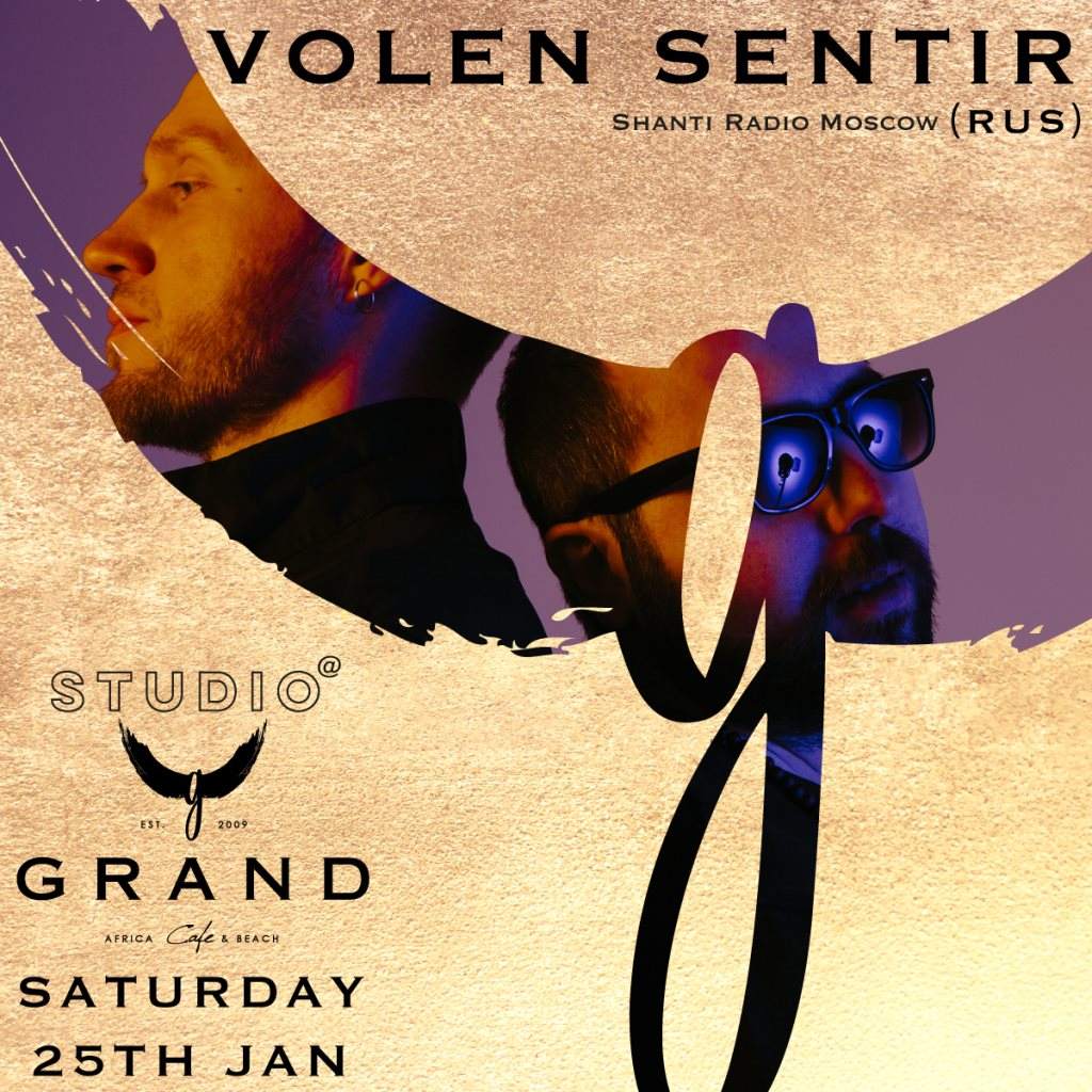 Volen Sentir (RUS) at Grand Beach - フライヤー表