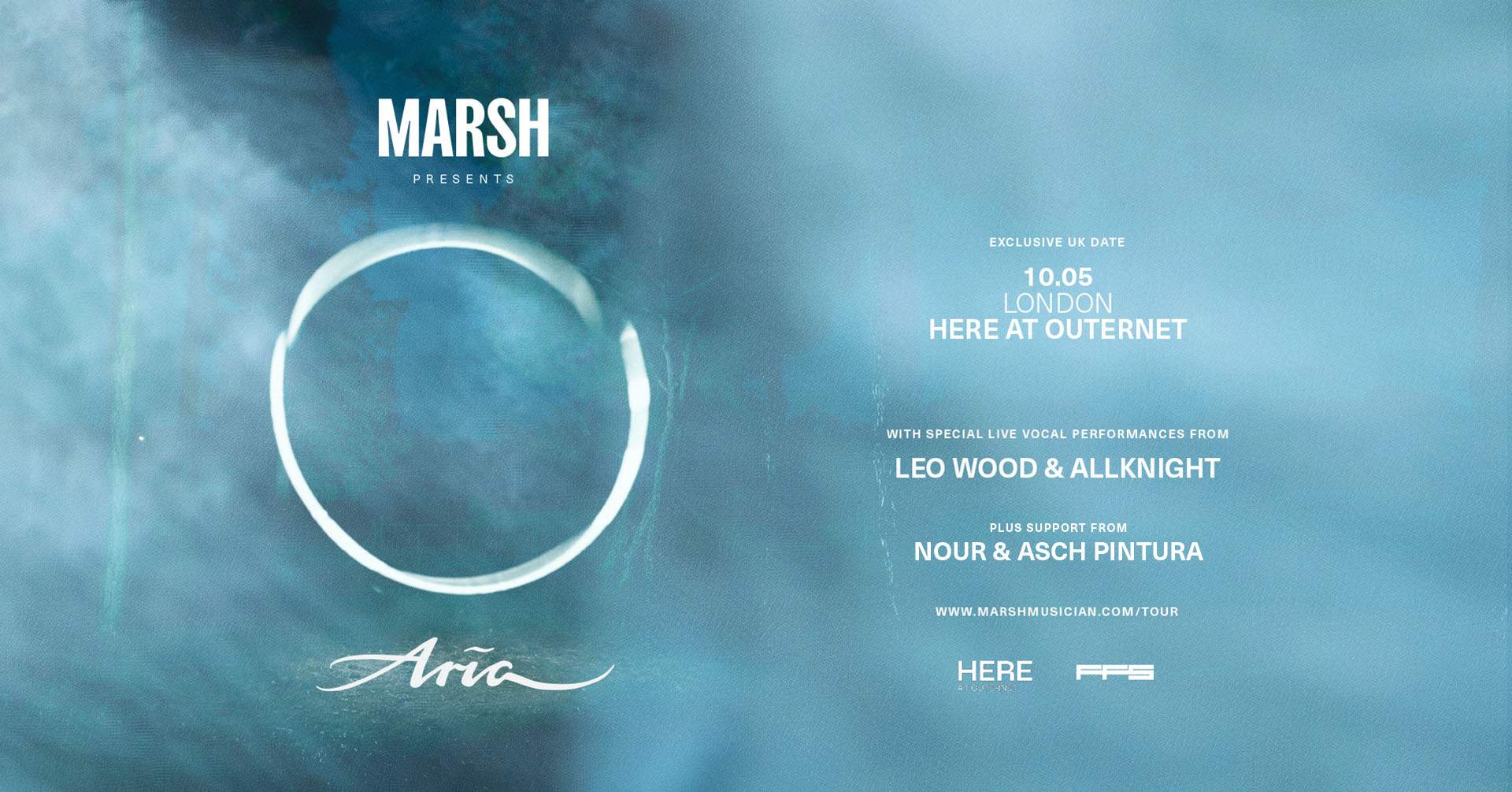 Marsh presents Aria - London - フライヤー表