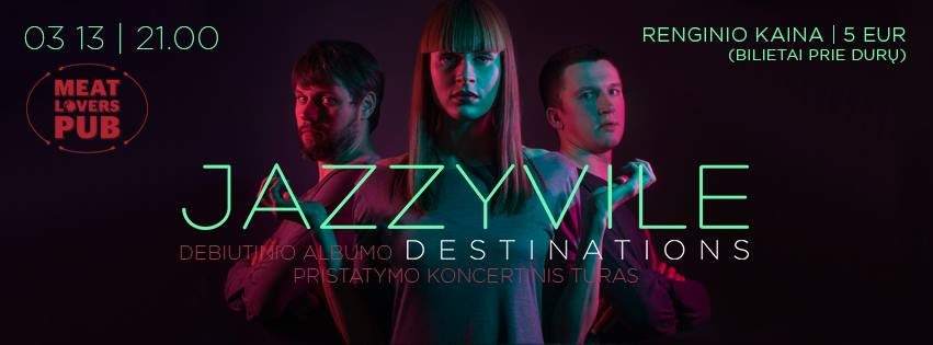 Jazzyvile Tour Destinations - Página frontal
