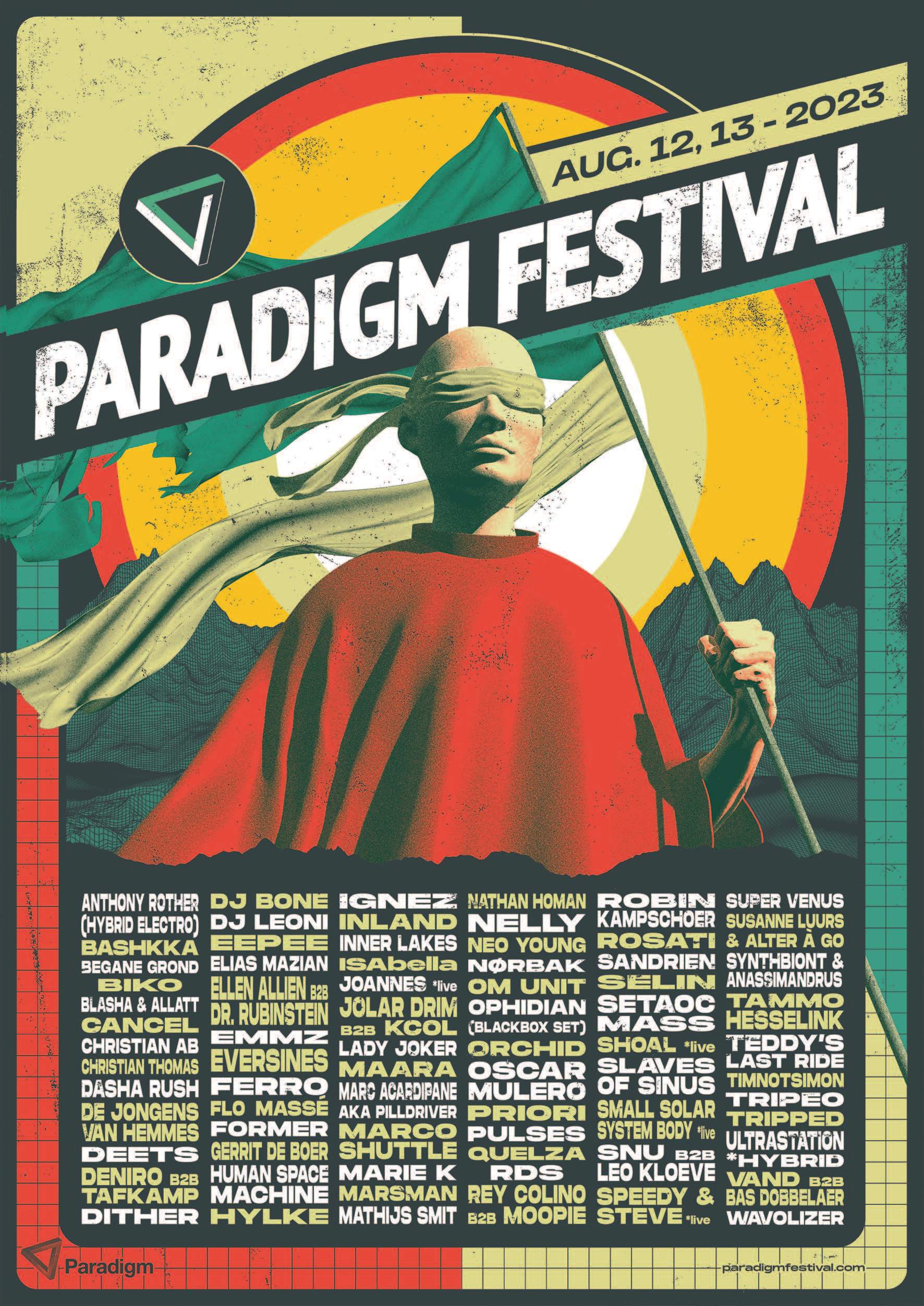 Paradigm Festival 2023 - フライヤー表