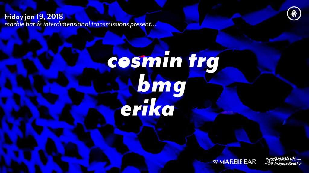 Marble Bar & I.T. present: Cosmin TRG - Página frontal