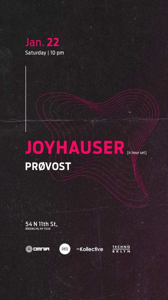Joyhauser [4 Hr. Set] & PRØVOST - Página frontal