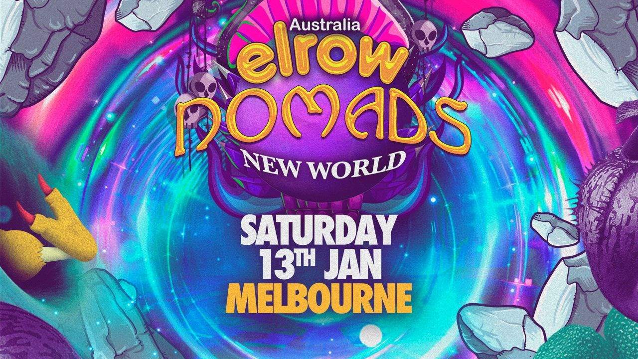 Elrow Goes To Australia - Nomads New World - フライヤー表