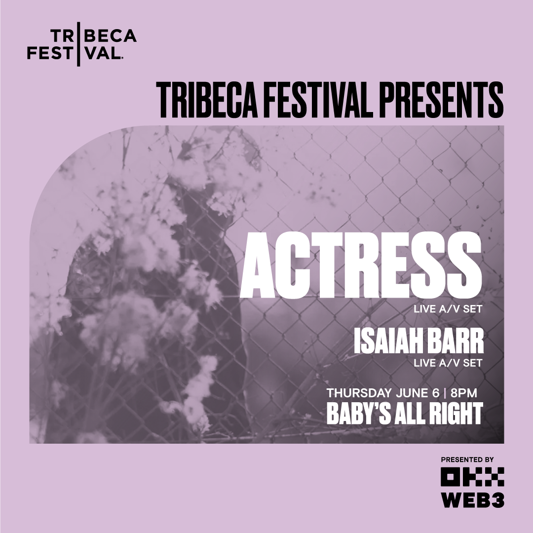 Actress (Live) & Isaiah Barr (Live) - フライヤー表