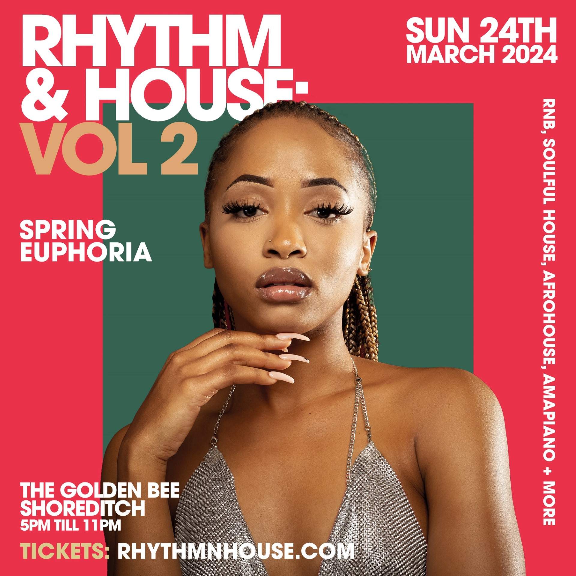 RHYTHM & HOUSE RnB, Soulful House, Amapiano Rooftop Day Party at