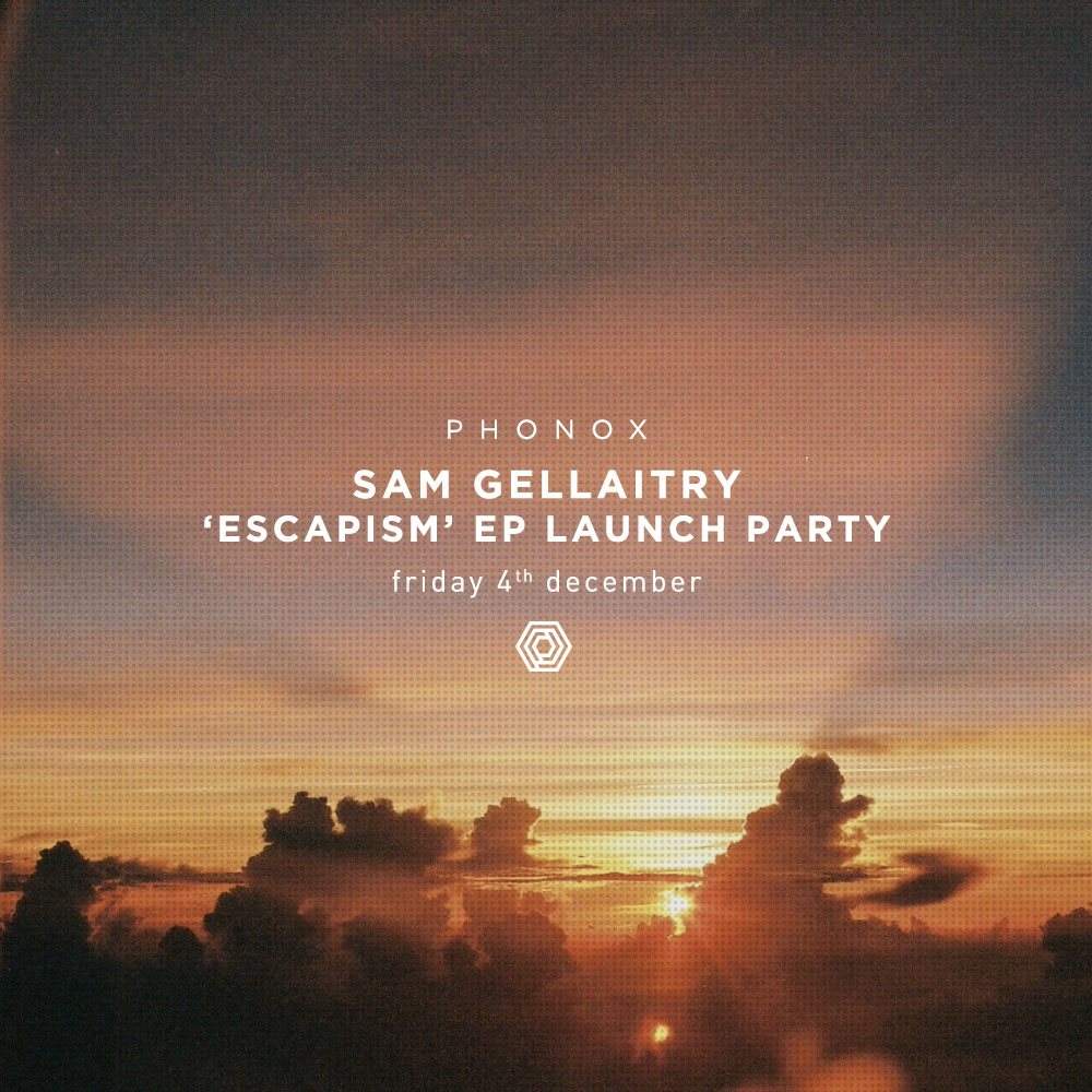 Sam Gellaitry 'Escapism' EP Launch Party with Jarreau Vandal and JD. Reid - Página frontal