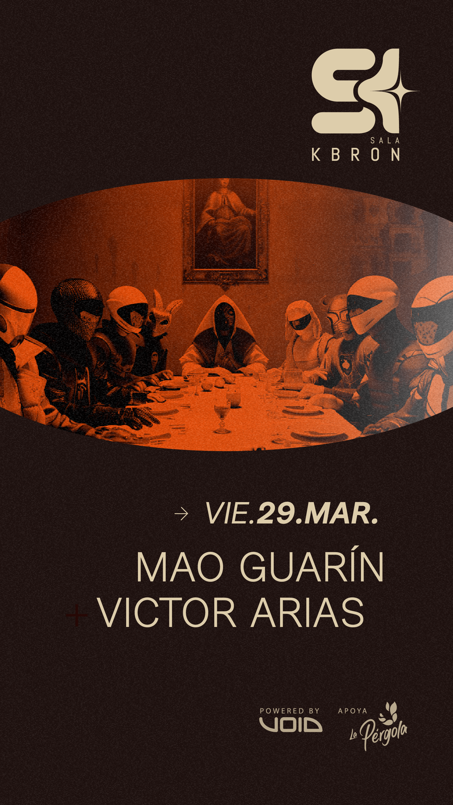MAO GUARIN + Victor Arias - フライヤー表