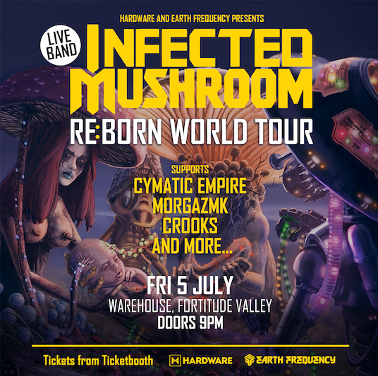Infected Mushroom REBORN (Live) - Brisbane - Página frontal