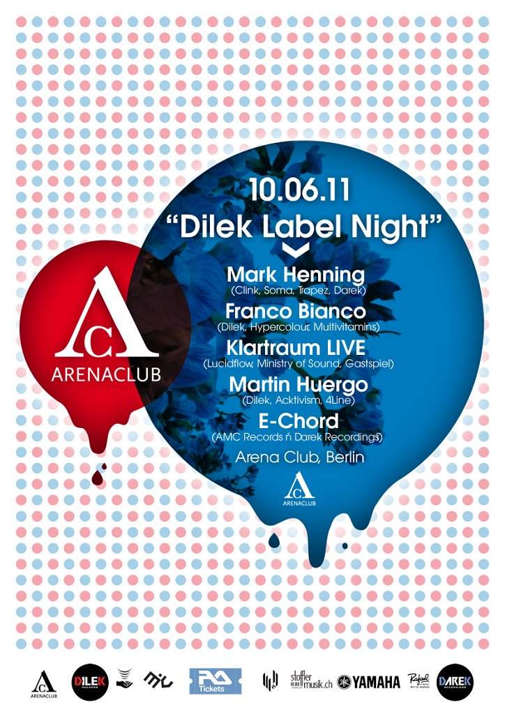 Dilek Label Night - Página frontal