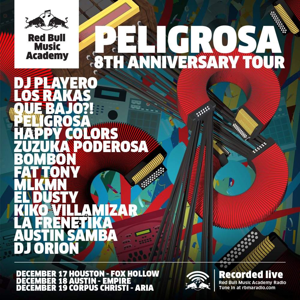 Rbma presents Peligrosa 8th Anniversary Tour - Página frontal