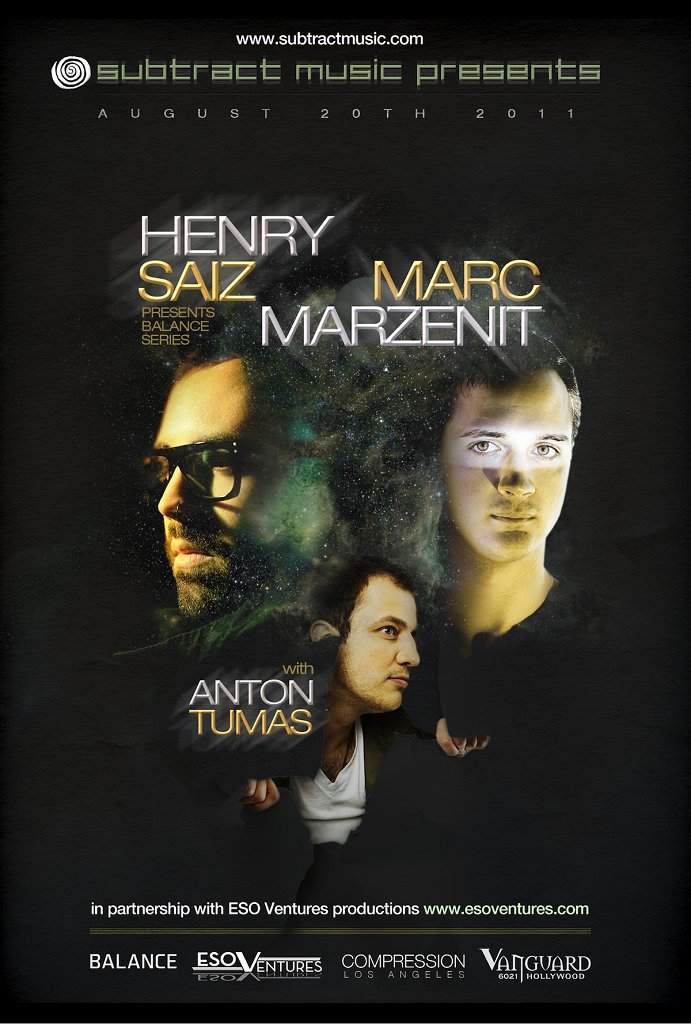 Henry Saiz, Marc Marzenit and Anton Tumas - Página frontal