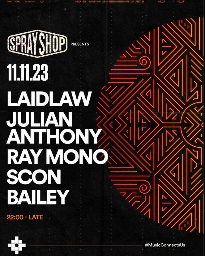 Spray Shop Presents: Laidlaw, Julian Anthony, Ray Mono - Página frontal