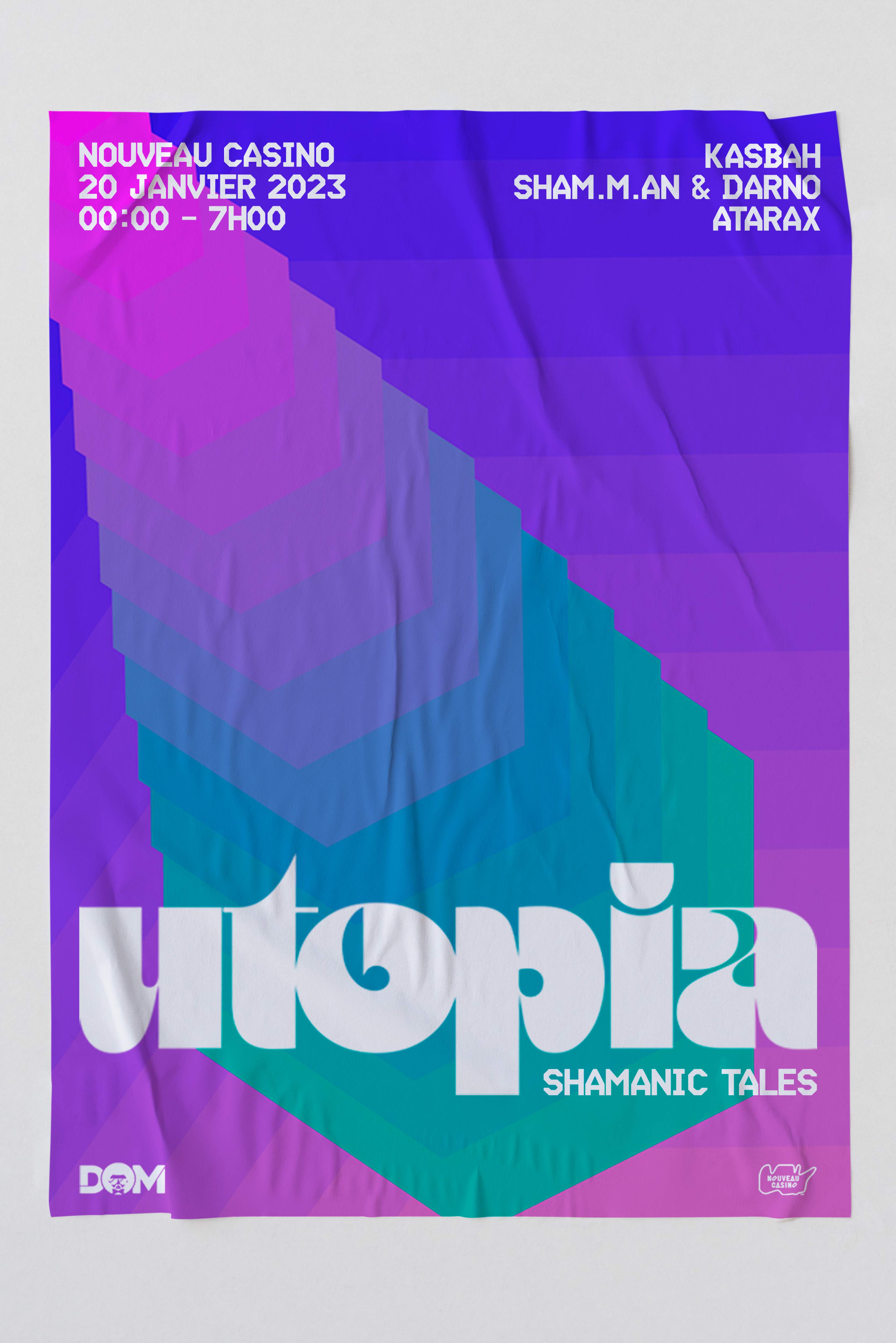 Ut⏣pia: Shamanic Tales with KasbaH, SHAM.M.AN & DARNO, ATARAX bei ...