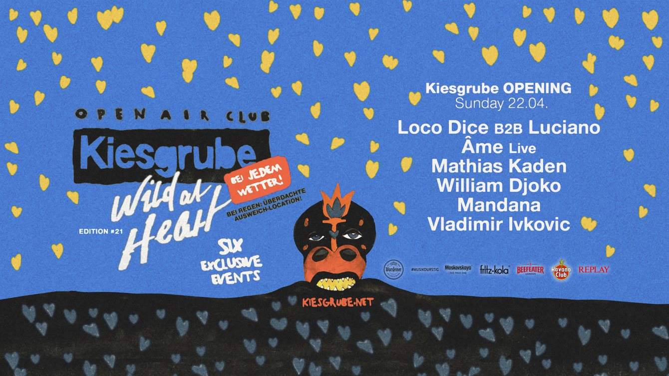 Kiesgrube Open Air - Opening with Loco Dice b2b Luciano, Âme Live - Página frontal