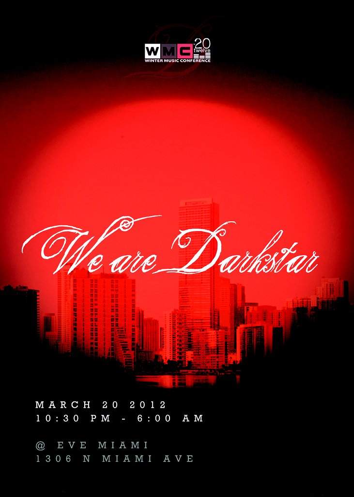 We Are Darkstar - Wmc2012 Opening Party - Página frontal