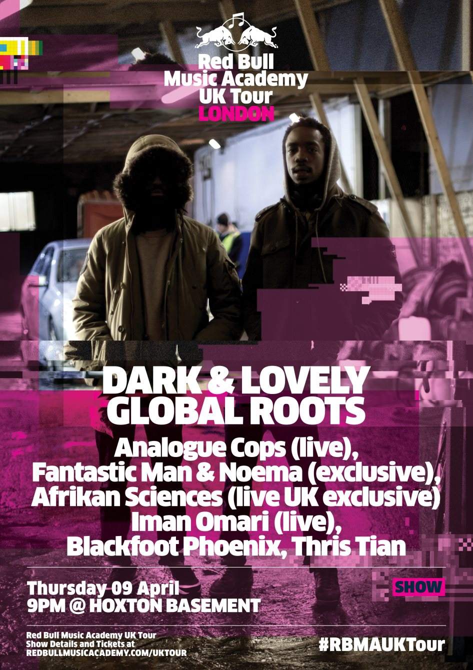 Dark & Lovely Global Roots - フライヤー表