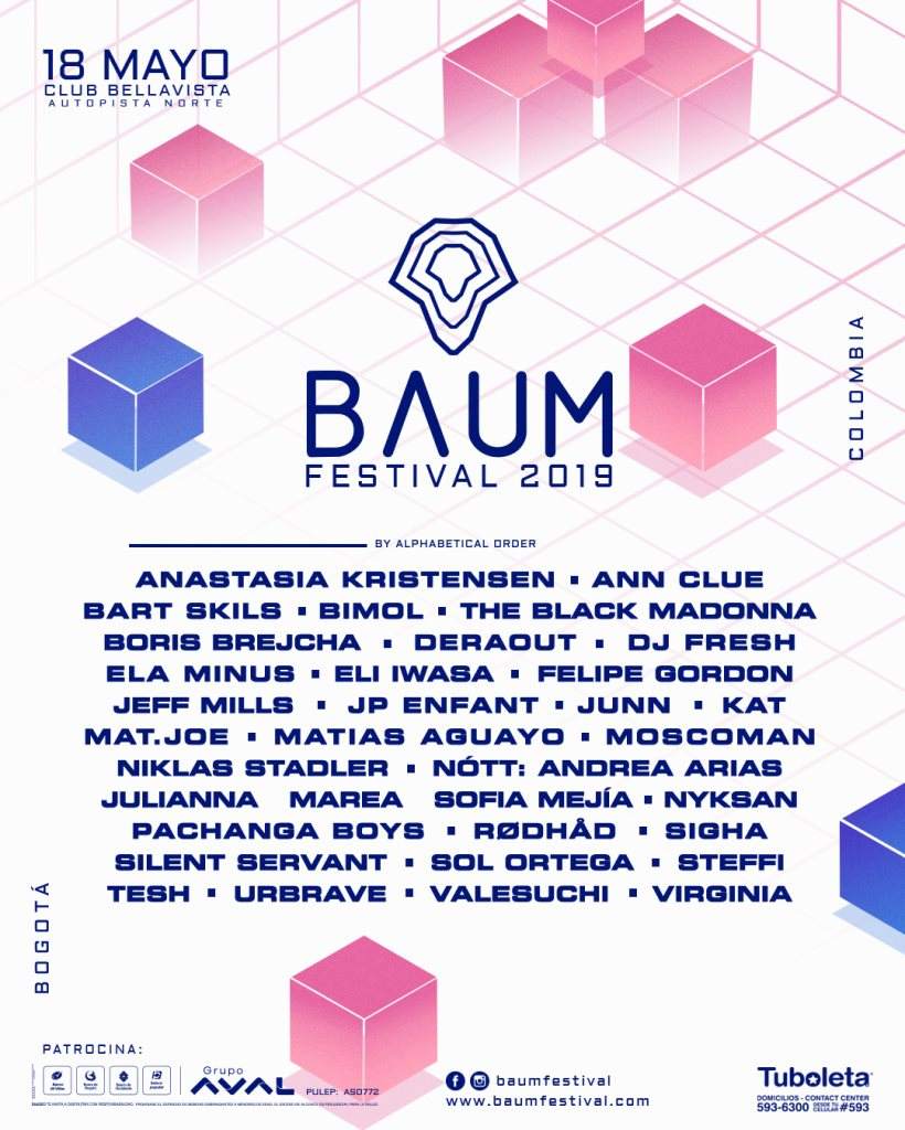 BAUM Festival 2019 - Página frontal