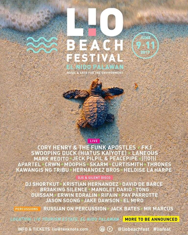 Lio Beach Festival - フライヤー表