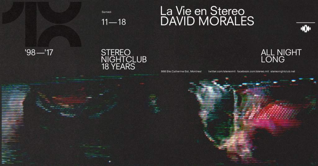 18 Yrs of Stereo: David Morales (All Night Long) - Página frontal