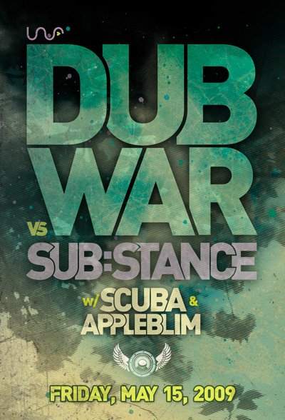 Dub War vs Sub:stance - Página frontal