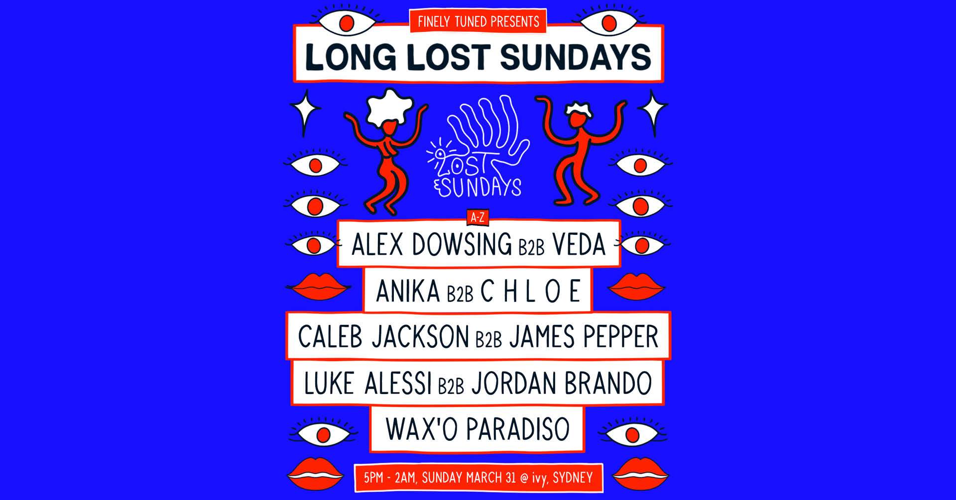 Lost Sundays ~ March 31 (Long Weekend): B2B Edition - フライヤー表