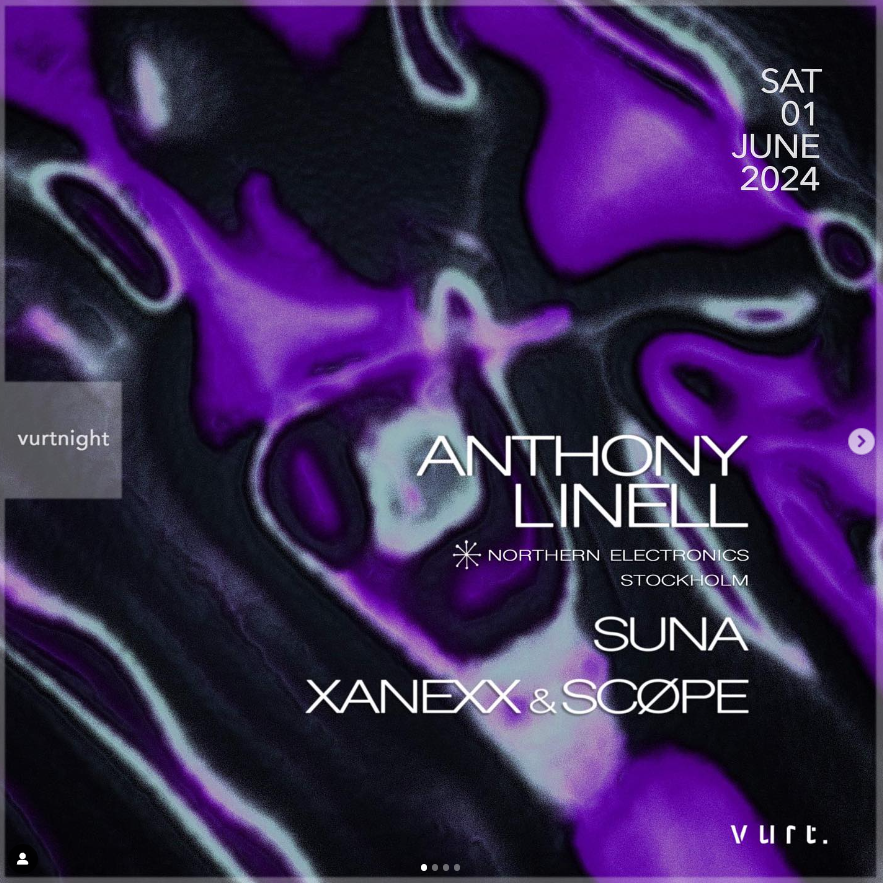 vurtnight with Anthony Linell at vurt., Seoul