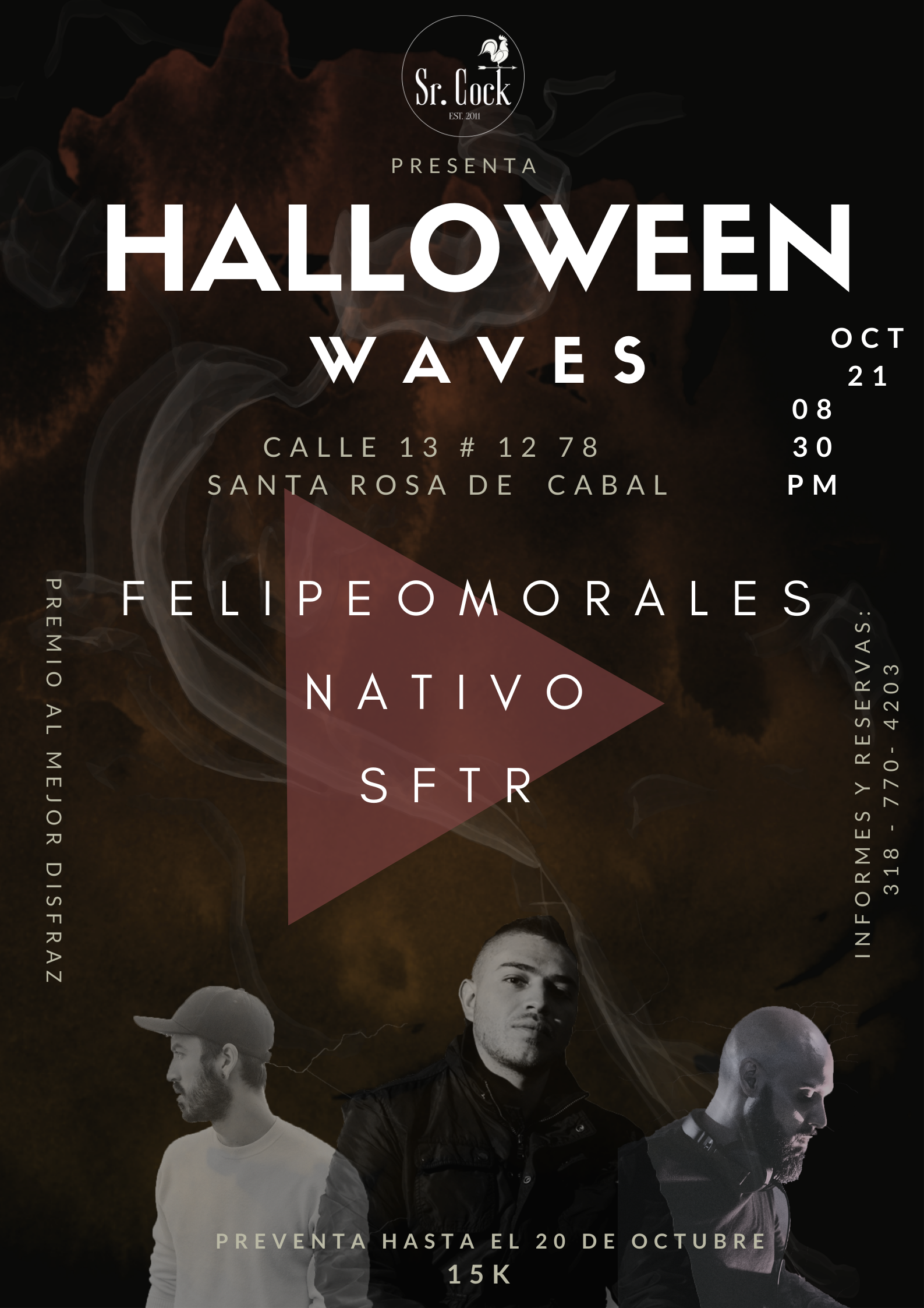 Halloween Waves - Página frontal