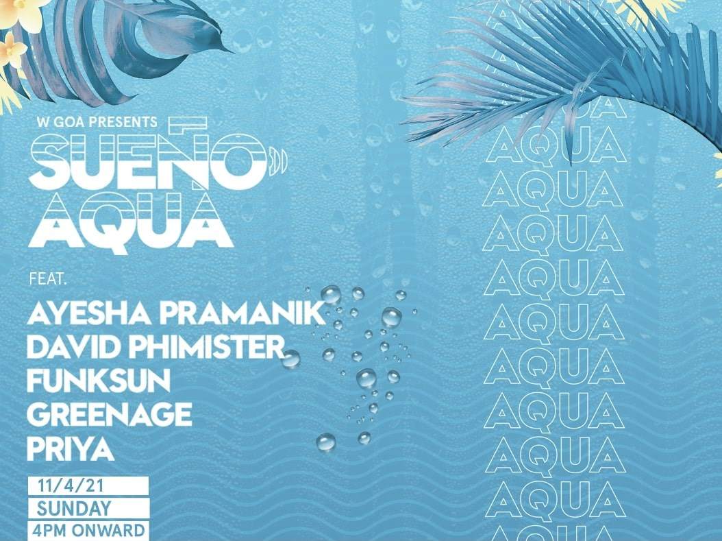 Sueno Aqua - フライヤー表