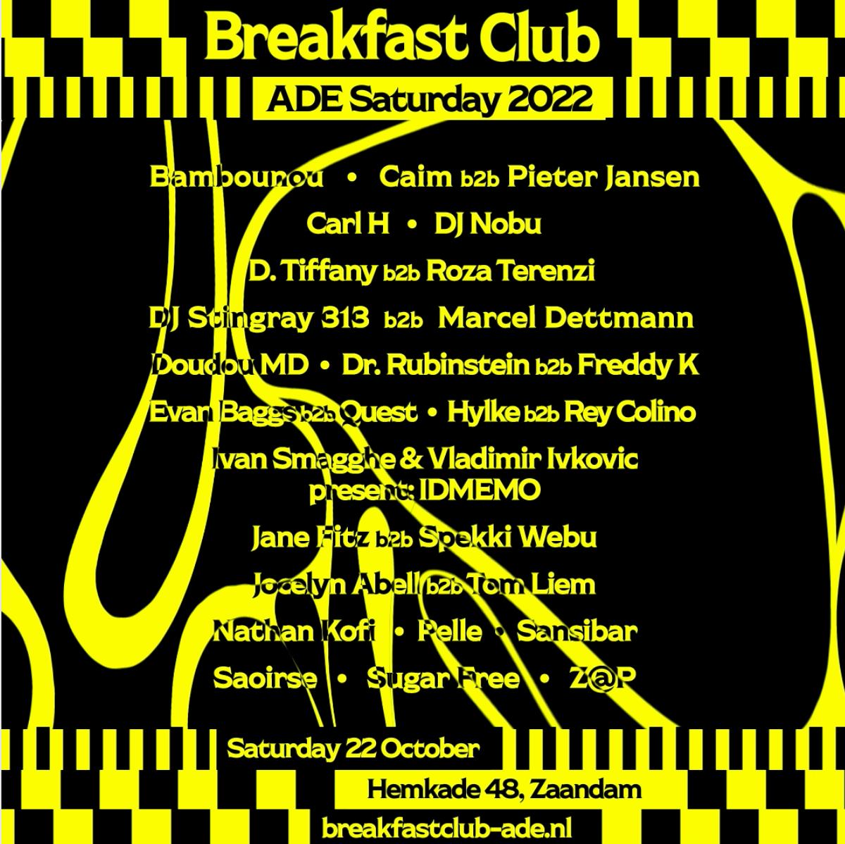 Breakfast Club ADE Saturday - Página frontal