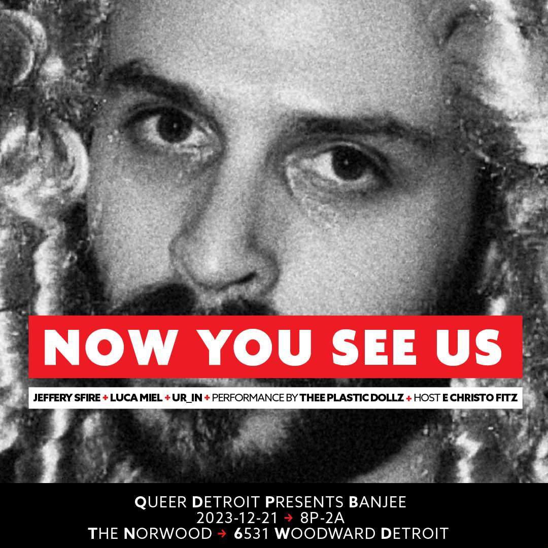 Queer Detroit presents: Banjee - Página frontal