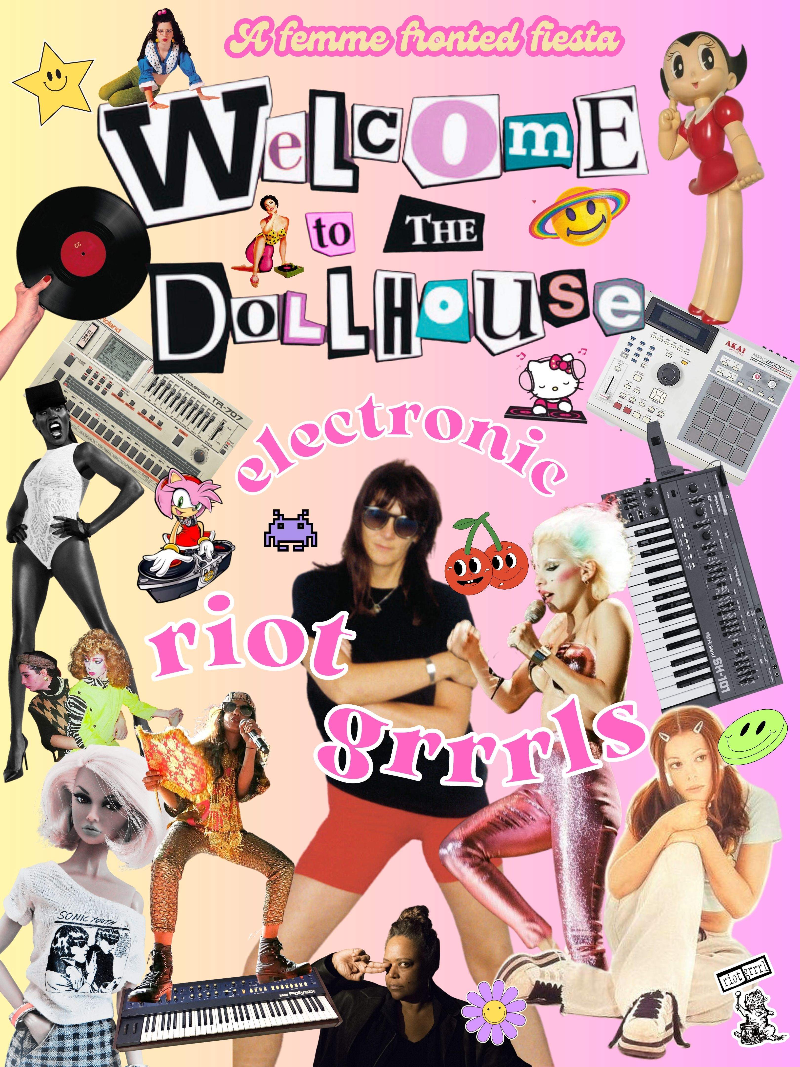 The Dollhouse Disco #2 - フライヤー裏