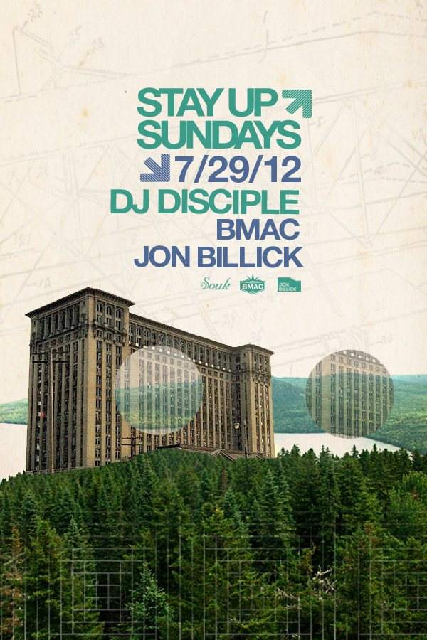 Stay Up Sundays Feat. B.M.A.C. with DJ Disciple - フライヤー表