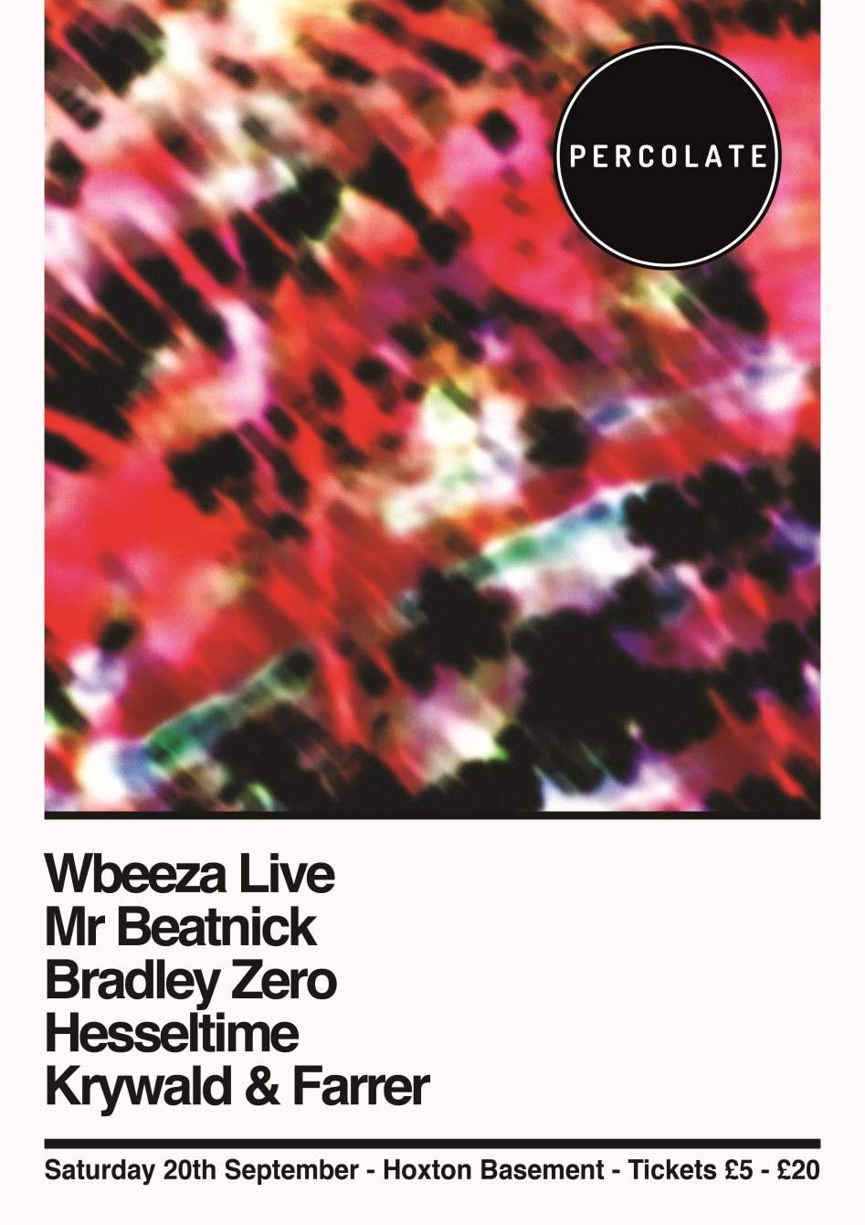 Percolate Returns to the Hoxton Basement em Hoxton Basement, London