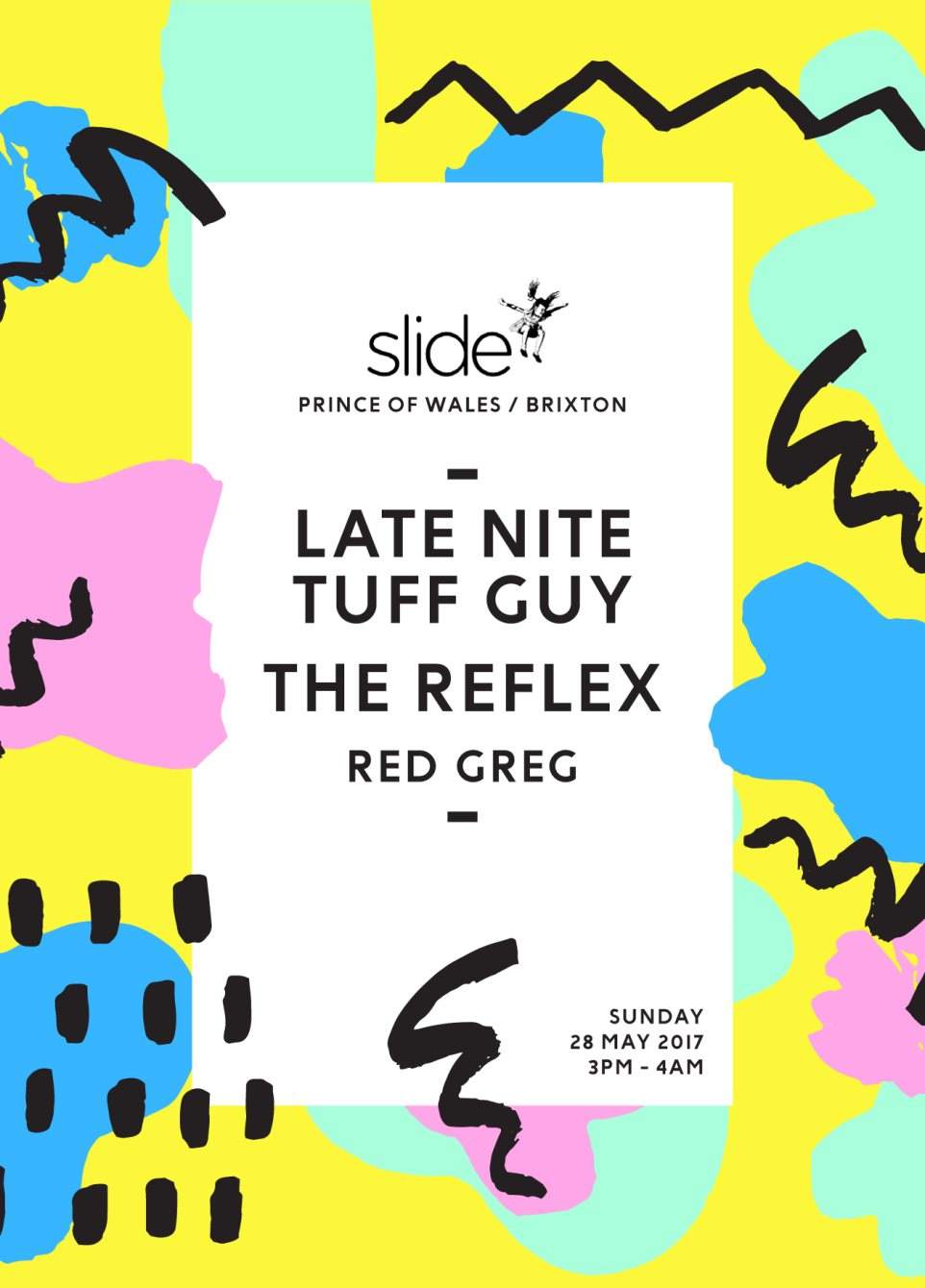 Slide with Late Nite Tuff Guy, The Reflex & Red Greg - Página frontal